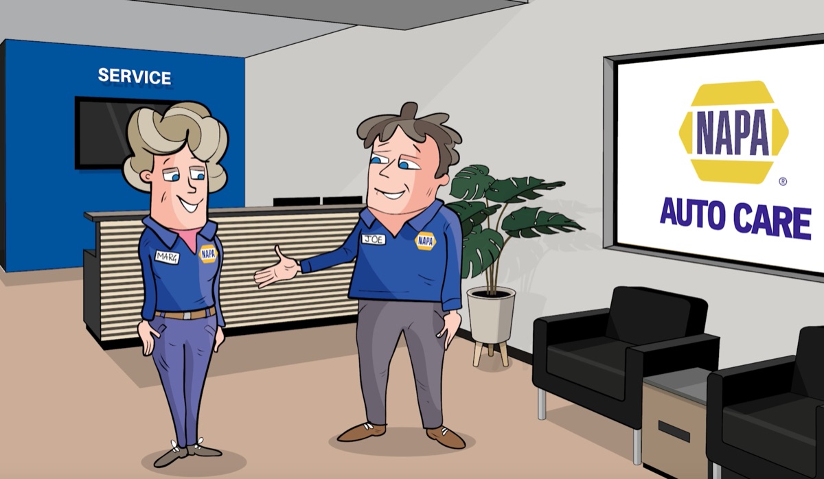 NAPA: In-store animated video script