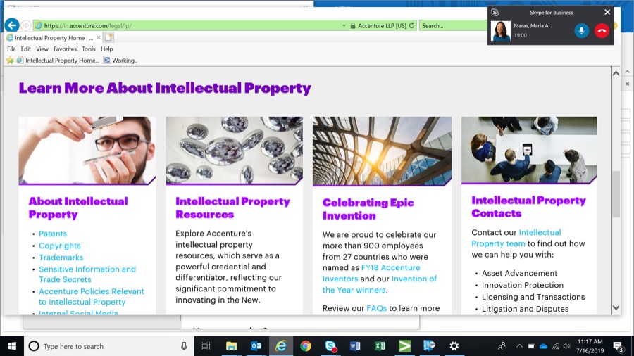 Accenture: Inventor Award program